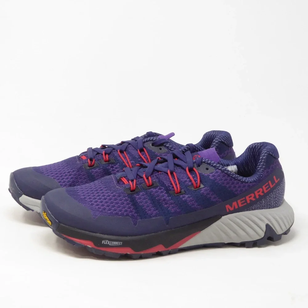 Merrell Womens Agility Peak Flex 3 Trail Running Shoes Purple J16608 Size 10